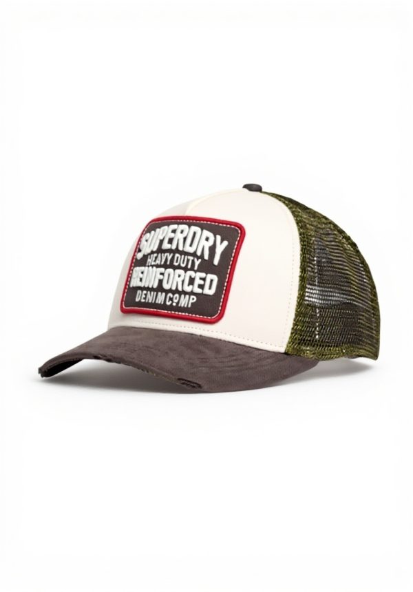 Superdry Damen Baseball Cap Mesh Trucker Design