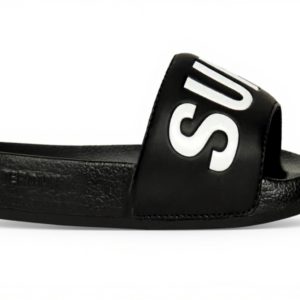 Superdry Damen Badeschuhe gepolsterte Riemen Core Pool Slide