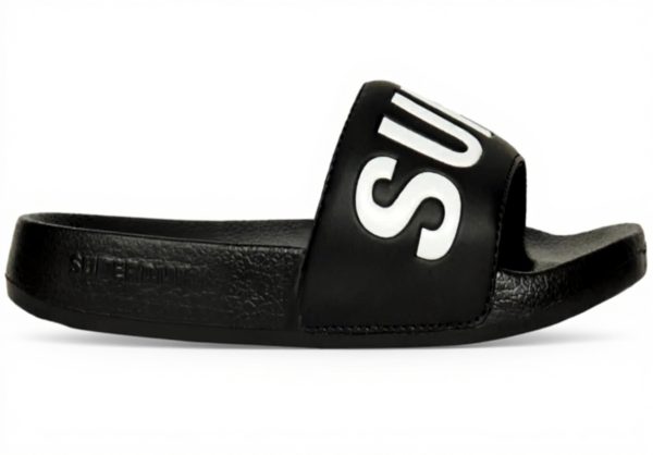 Superdry Damen Badeschuhe gepolsterte Riemen Core Pool Slide