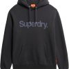 Superdry Herren Kapuzenpullover Logo lässige Passform Hoodie-0