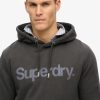 Superdry Herren Kapuzenpullover Logo lässige Passform Hoodie-2