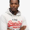 Superdry Herren Kapuzenpullover Vintage Logo lässige-2