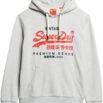 Superdry Herren Kapuzenpullover Vintage Logo lässige-0