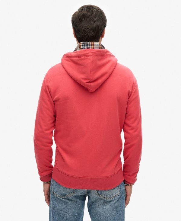 Superdry Herren Kapuzenjacke Essential Logo lässige Passform-4