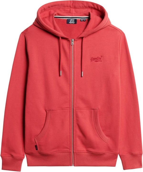 Superdry Herren Kapuzenjacke Essential Logo lässige Passform-0