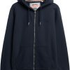 Kapuzenpullover Herren Superdry Essential Logo Zip Hoodie-0