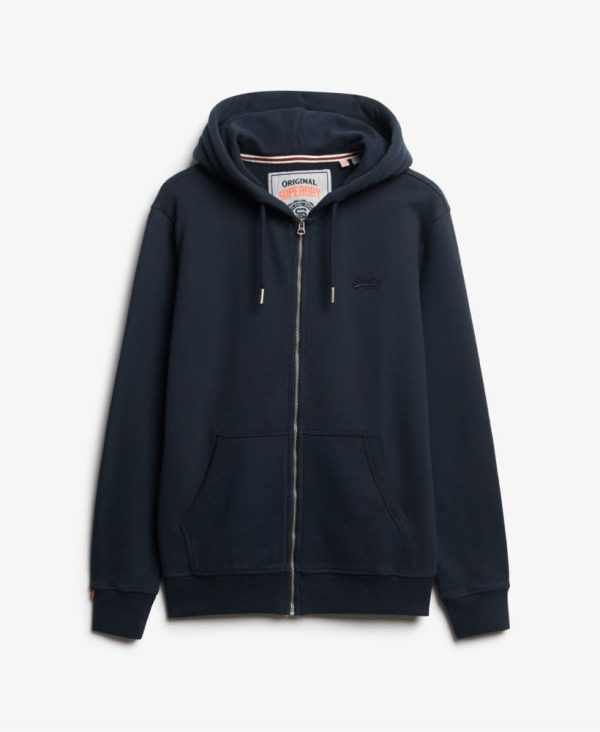Kapuzenpullover Herren Superdry Essential Logo Zip Hoodie-4