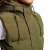 Superdry Herren Everest Steppweste Kapuze schmale Passform