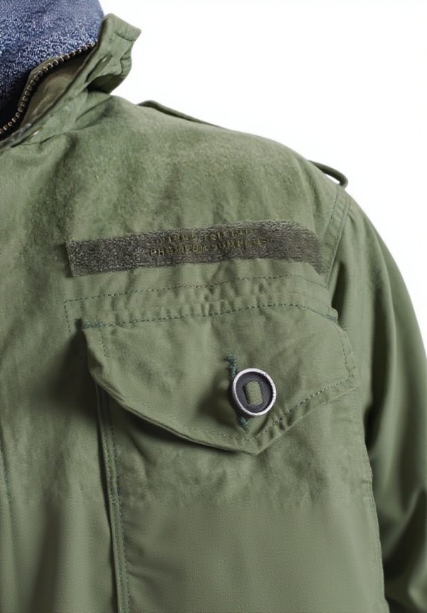 Superdry Herren Feldjacke Outdoor Freizeit matt grün