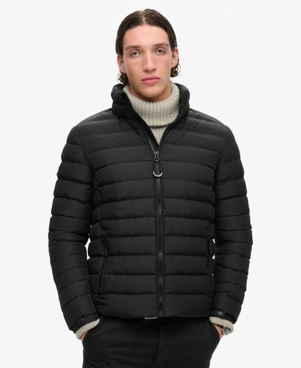 Superdry Herren Jacke Fuji Print Padded Anorak-4