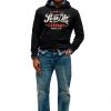 Superdry Herren Hoodie Kapuzenpullover lässige Passform