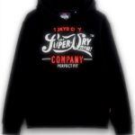 Superdry Herren Hoodie Kapuzenpullover lässige Passform