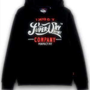 Superdry Herren Hoodie Kapuzenpullover lässige Passform