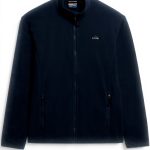 Superdry Herren Polar Fleece Jacke Reißverschluss gemütlich