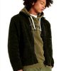 Superdry Herren Sherpa Workwear Jacke Stil Komfort