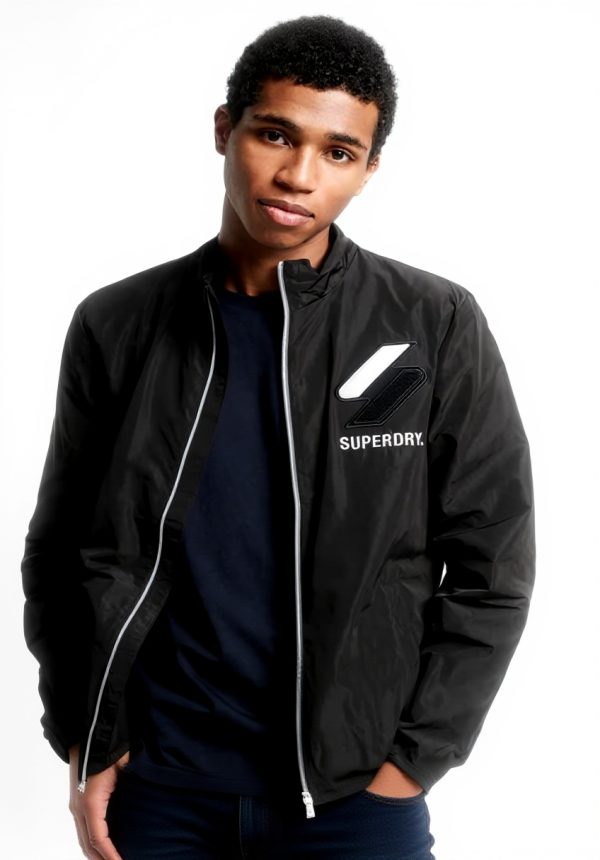 Superdry Herren Track Cagoule Jacket lässige Passform