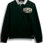 Superdry Herren Rugby-Hemd Vintage Athletic lässige Passform
