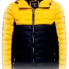 Superdry Herren Wattierte Jacke Steppjacke Utah Gold