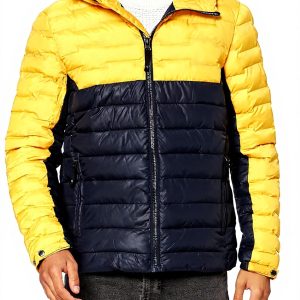 Superdry Herren Wattierte Jacke Steppjacke Utah Gold