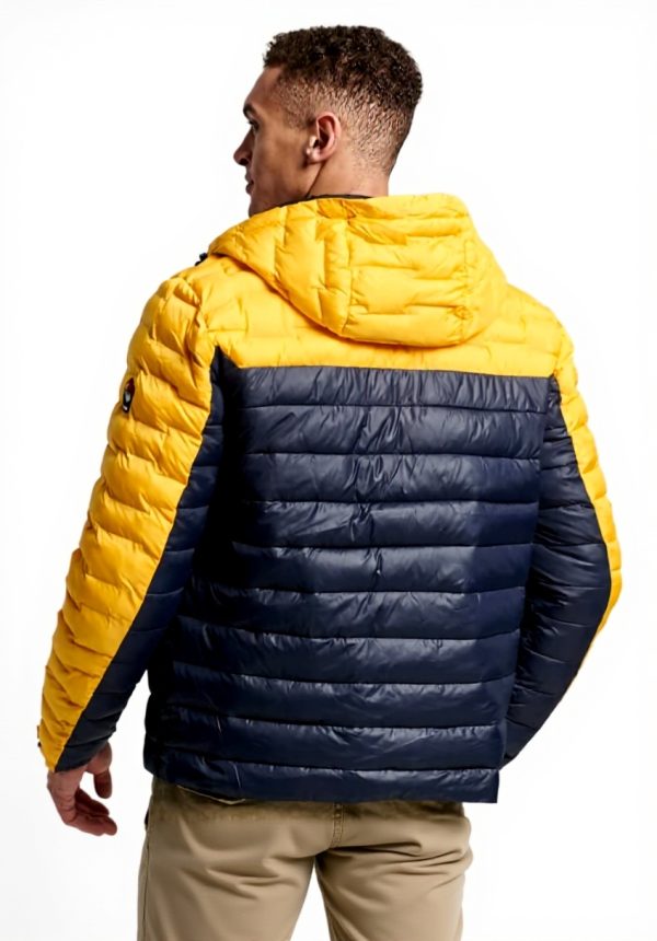 Superdry Herren Wattierte Jacke Steppjacke Utah Gold