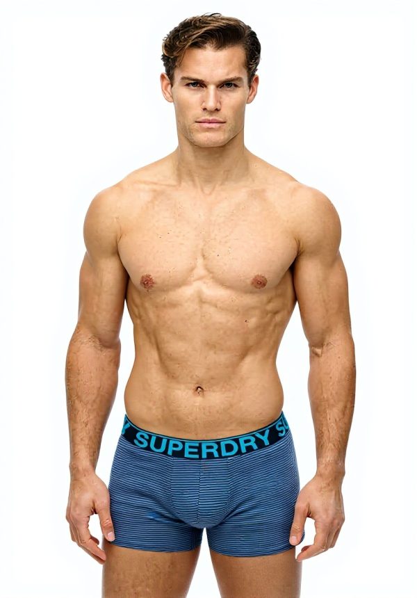 Superdry Boxershorts Herren 3er Pack elastisch weich