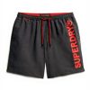Superdry Badeshorts Herren 43,2 cm Sport Grafik lässig