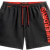 Superdry Badeshorts Herren 43,2 cm Sport Grafik lässig