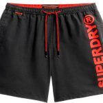 Superdry Badeshorts Herren 43,2 cm Sport Grafik lässig