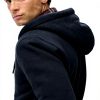 Superdry Herren Kapuzenpullover Borg gefüttert Marineblau XL