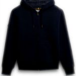 Superdry Herren Kapuzenpullover Borg gefüttert Marineblau XL