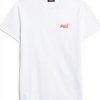 Superdry Herren T-Shirt Logo Emb Bio-Baumwolle schmale