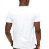 Superdry Herren T-Shirt Logo Emb Bio-Baumwolle schmale