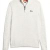 Superdry Herren Pullover Strickpullover Reißverschluss