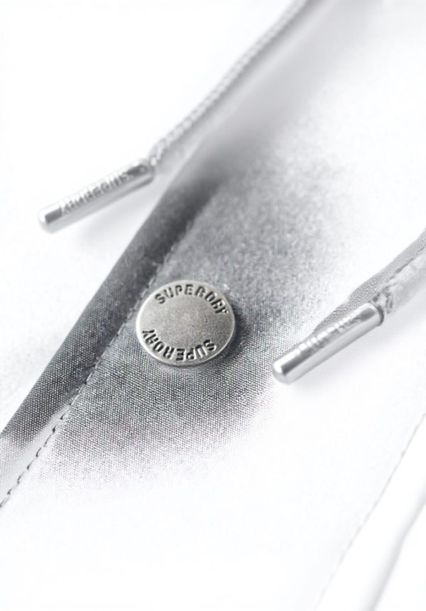 Superdry Herren Everest Puffer Gilet Kapuze wattiert schwarz