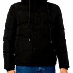 Superdry Herren Everest Pufferjacke Kapuze wasserabweisend