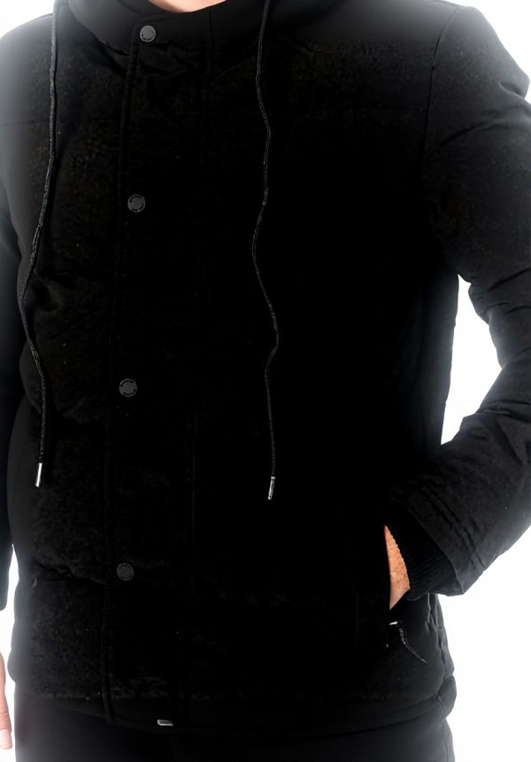 Superdry Herren Everest Pufferjacke Kapuze wasserabweisend