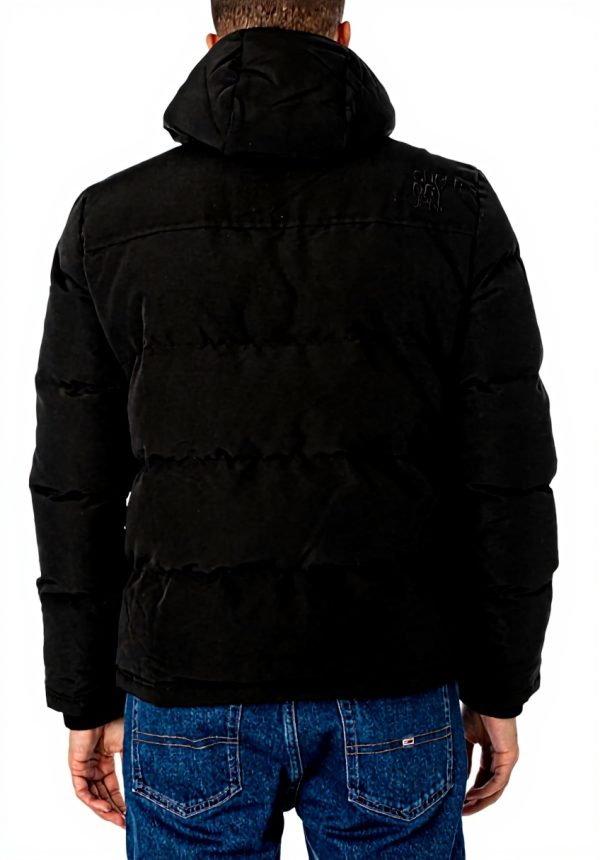 Superdry Herren Everest Pufferjacke Kapuze wasserabweisend