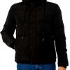 Superdry Herren Everest Pufferjacke Kapuze wasserabweisend