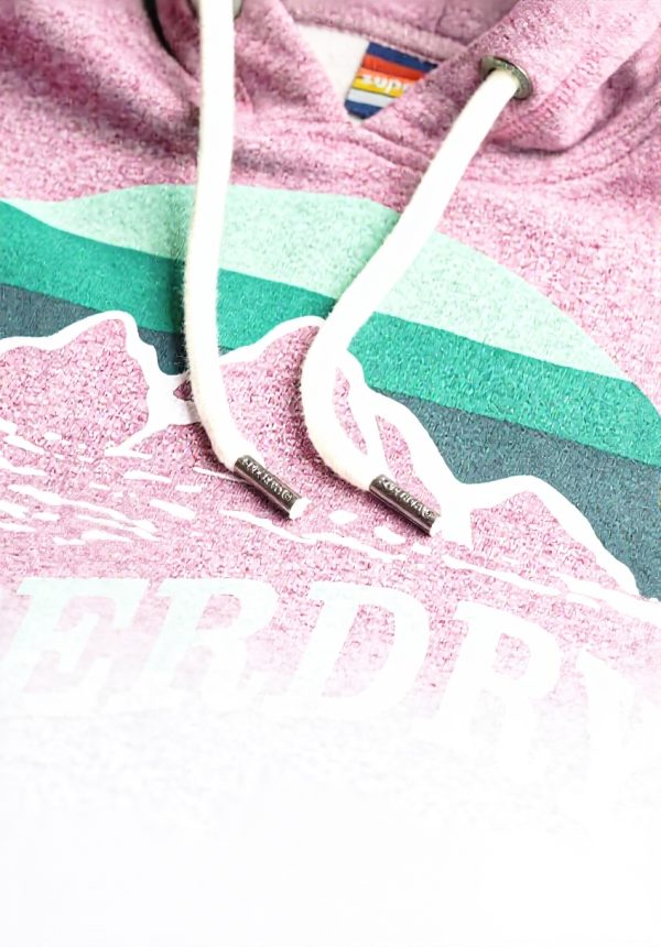 Superdry Herren Hoodie Kapuzenpullover lässig Logo