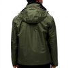 Superdry Herren Jacke Windbreaker Kapuze schmale Passform