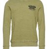 Superdry Herren Sweatshirt Vintage Cooper Ölgrün lässig