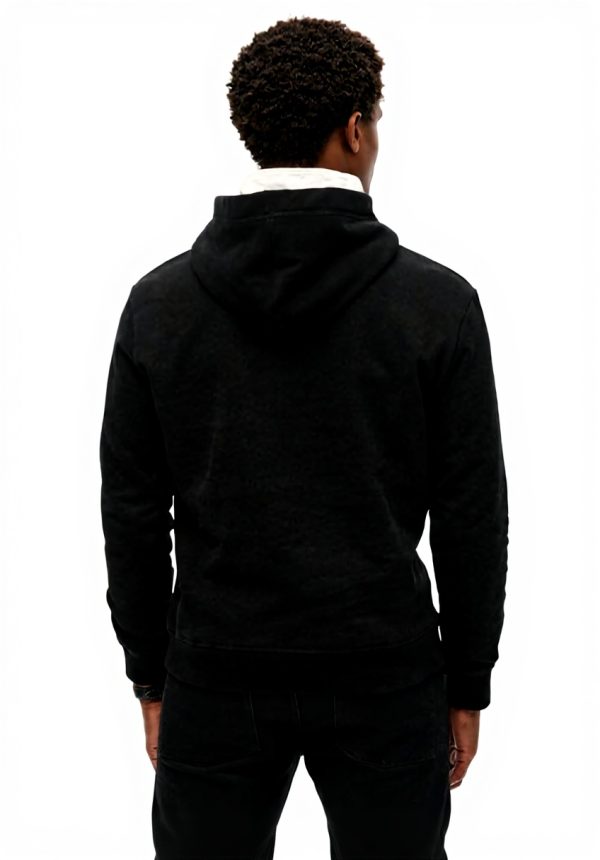 Superdry Herren Hoodie Leicht Aufgeraut Logo Essential