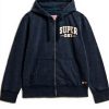 Superdry Herren Kapuzenjacke Vintage Athletic lockere