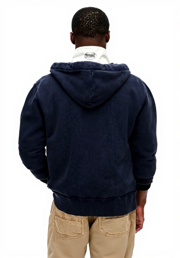 Superdry Herren Kapuzenjacke Vintage Athletic lockere