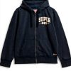 Superdry Herren Kapuzenjacke Vintage Athletic lockere