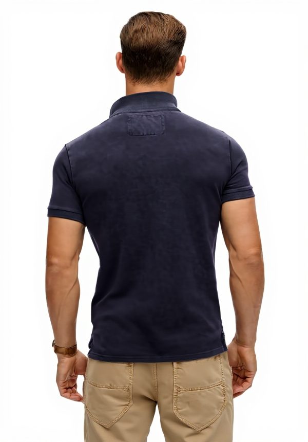 Superdry Herren Vintage Athletic Poloshirt Pique Polo lässig