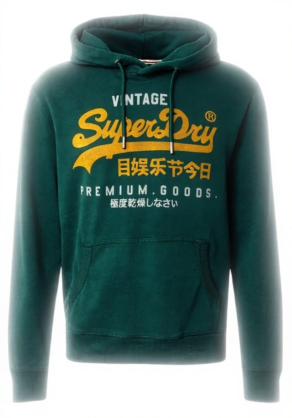 Kapuzenpullover Herren Superdry Vintage Duo Classic Enamel
