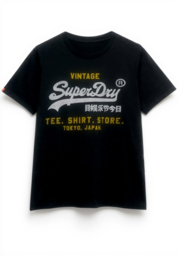 Superdry Herren T-Shirt Vintage Logo lässige Passform