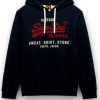 Superdry Herren Hoodie Relaxed Fit Kapuze Grafik Vintage