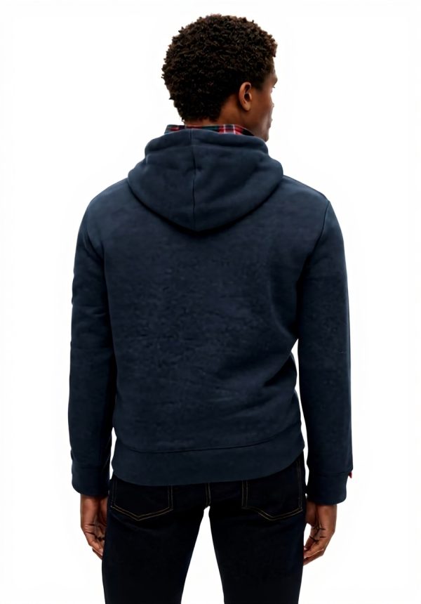 Superdry Herren Hoodie Relaxed Fit Kapuze Grafik Vintage